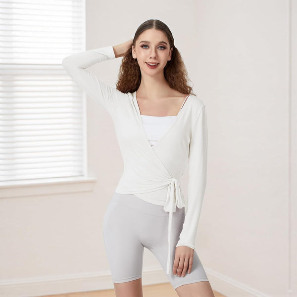 Chic Ballet Wrap Top